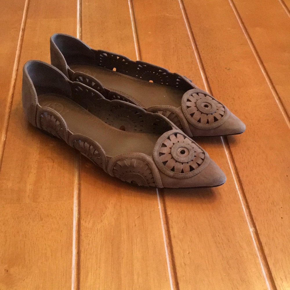 Tory Burch Leyla Pointed toe Flat -- size 6.5